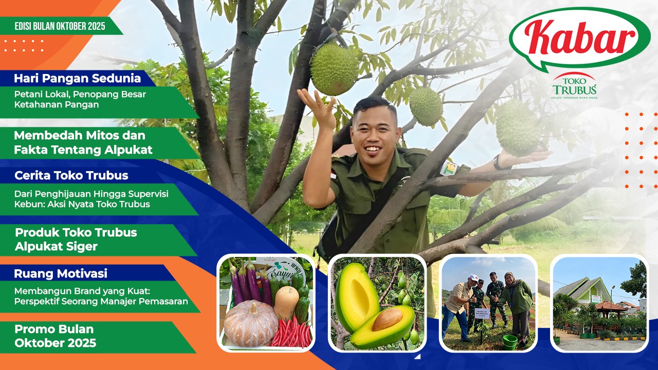 Kabar Toko Trubus Edisi Oktober
