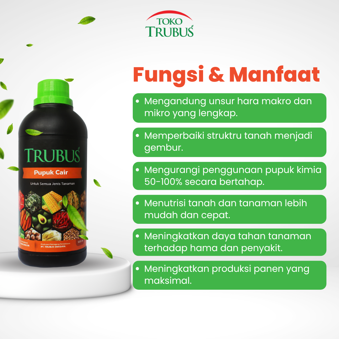 TRUBUS - PUPUK ORGANIK CAIR TRUBUS 500ML